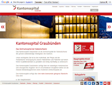 Tablet Screenshot of ksgr.ch